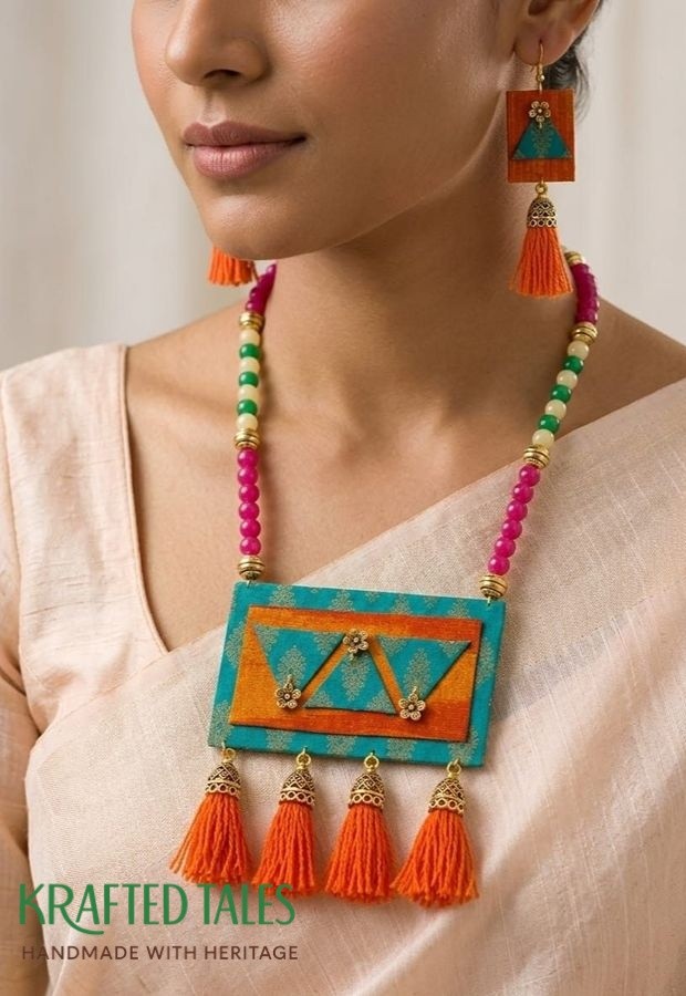 Handcrafted jewelry in Kolkata India