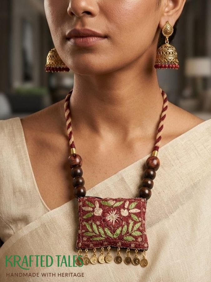Handcrafted jewelry in Kolkata India